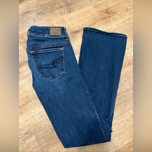 American Eagle Outfitters Super Stretch Boot Kick Denim Jeans